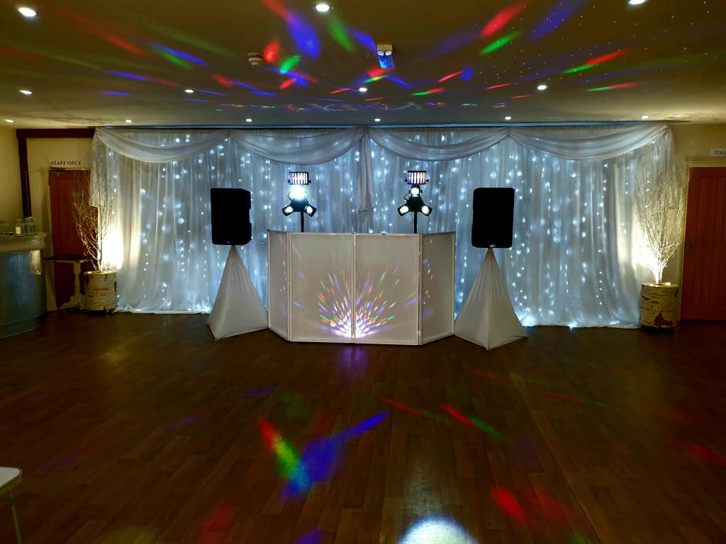 Starlit Backdrop, Ludlow Wedding 2021