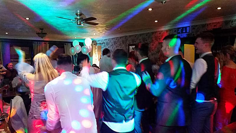 Wedding - Pink Colour Wash - Marquee - Happy Sounds Mobile Disco