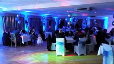 30th Birthday - Up-Lighting - Henlle Park Golf Club - Happy Sounds Mobile Disco