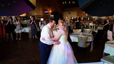Paula and Ben's Wedding Reception First Dance. Carriages, Oswestry - Happy Sounds Mobile Disco
