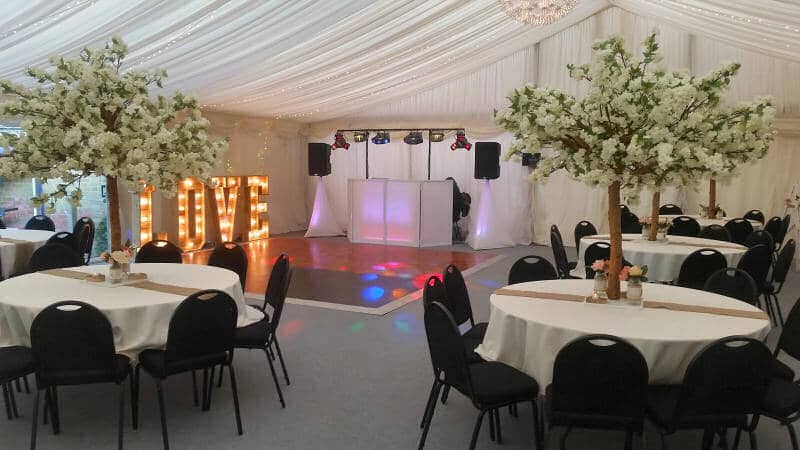 First Dance - Wedding - Marquee - Old Rectory Wem - Happy Sounds Mobile Disco