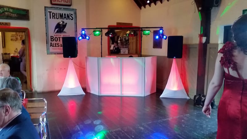 Red Colour-wash Lighting - Happy Sounds Mobile Disco