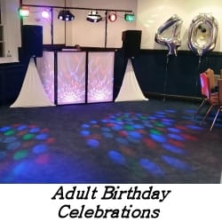 Adult Birthday Celebrations - Happy Sounds Mobile Disco