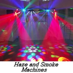 Haze and Smoke Machines - Hire Service - Happy Sounds Mobile Disco