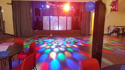 60th Birthday celebration - Llanyblodwell village hall - Happy Sounds Mobile Disco