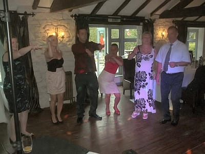 About Happy Sounds Mobile Disco - Wedding at The Boat - Erbistock 