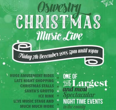 Oswestry Christmas Live - PA Hire - Happy Sounds Mobile Disco