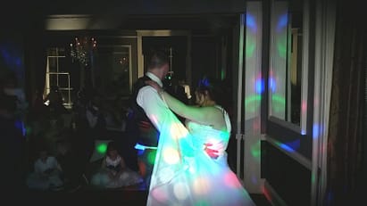 Happy Sounds Mobile Disco - First Dance Wedding at Sweeney Hall Country House Hotel