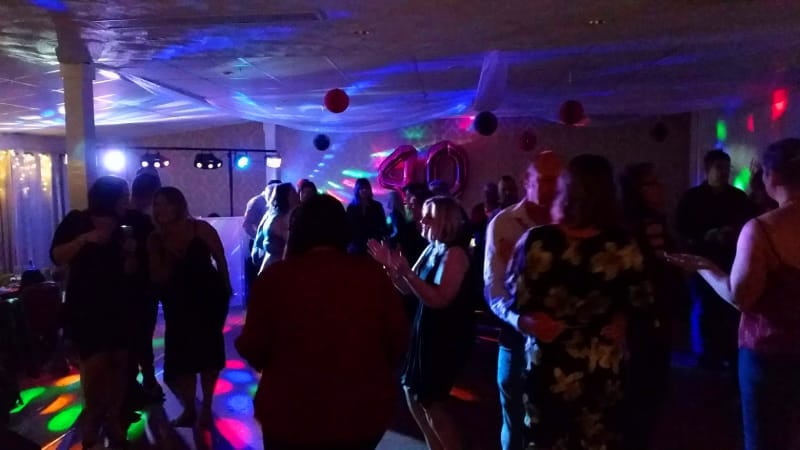 40th Birthday Party - Brosley Cricket Club - Happy Sounds Mobile Disco