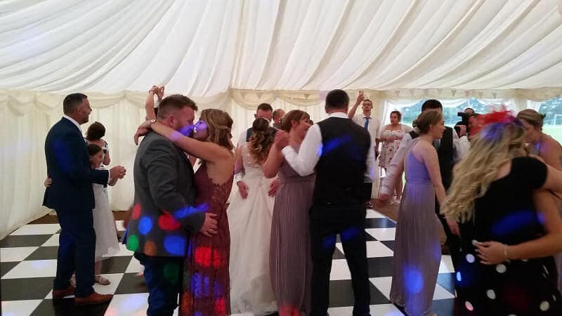 First Dance - Marquee Wedding - Pontesbury - Happy Sounds Mobile Disco